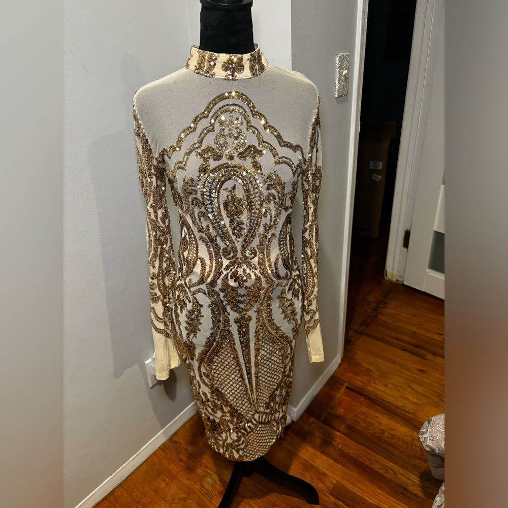 Fashion nova sequin dress